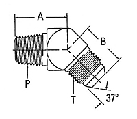 2023 Male to Male JIC Elbow